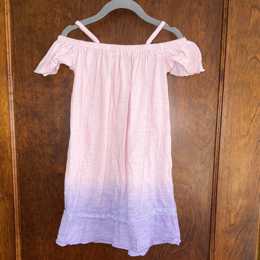 Harper Canyon Pink and Purple Ombre Kids Dress